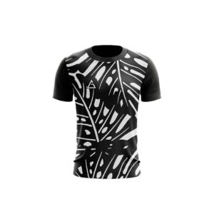football jersey black and white design